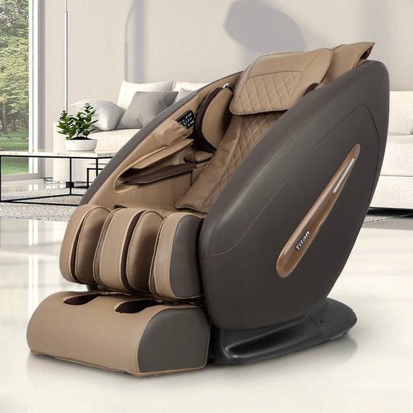 Titan Titan 3D Pro Commander Zero Gravity Massage Chair, Beige Titan Pro Commander